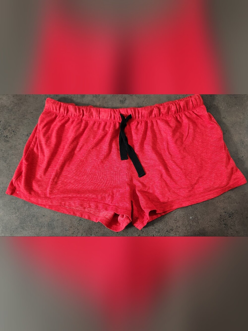 Secret Treasures Pajama Lounge Shorts Red Size XL 16-18
